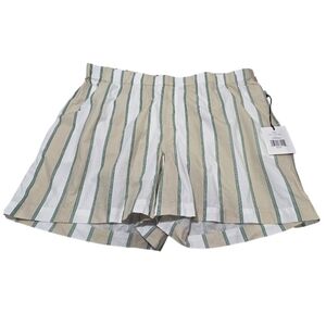 NWT Onia Men's Poplin Home Shorts Multicolor Outline Stripe